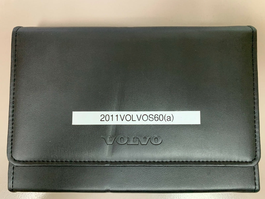2011 Volvo S60 Genuine OEM Owner's Manual Set with Case--Free Shipping!