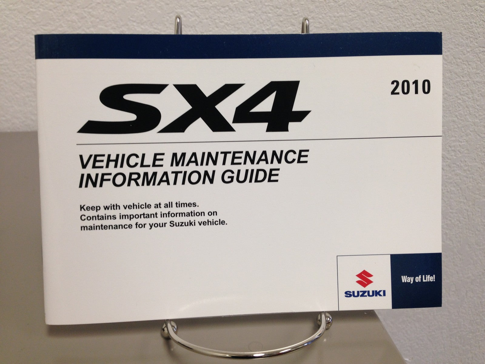 2010 Suzuki SX4 OEM Owner's Manual w/ Supplements & Case - Free Shipping
