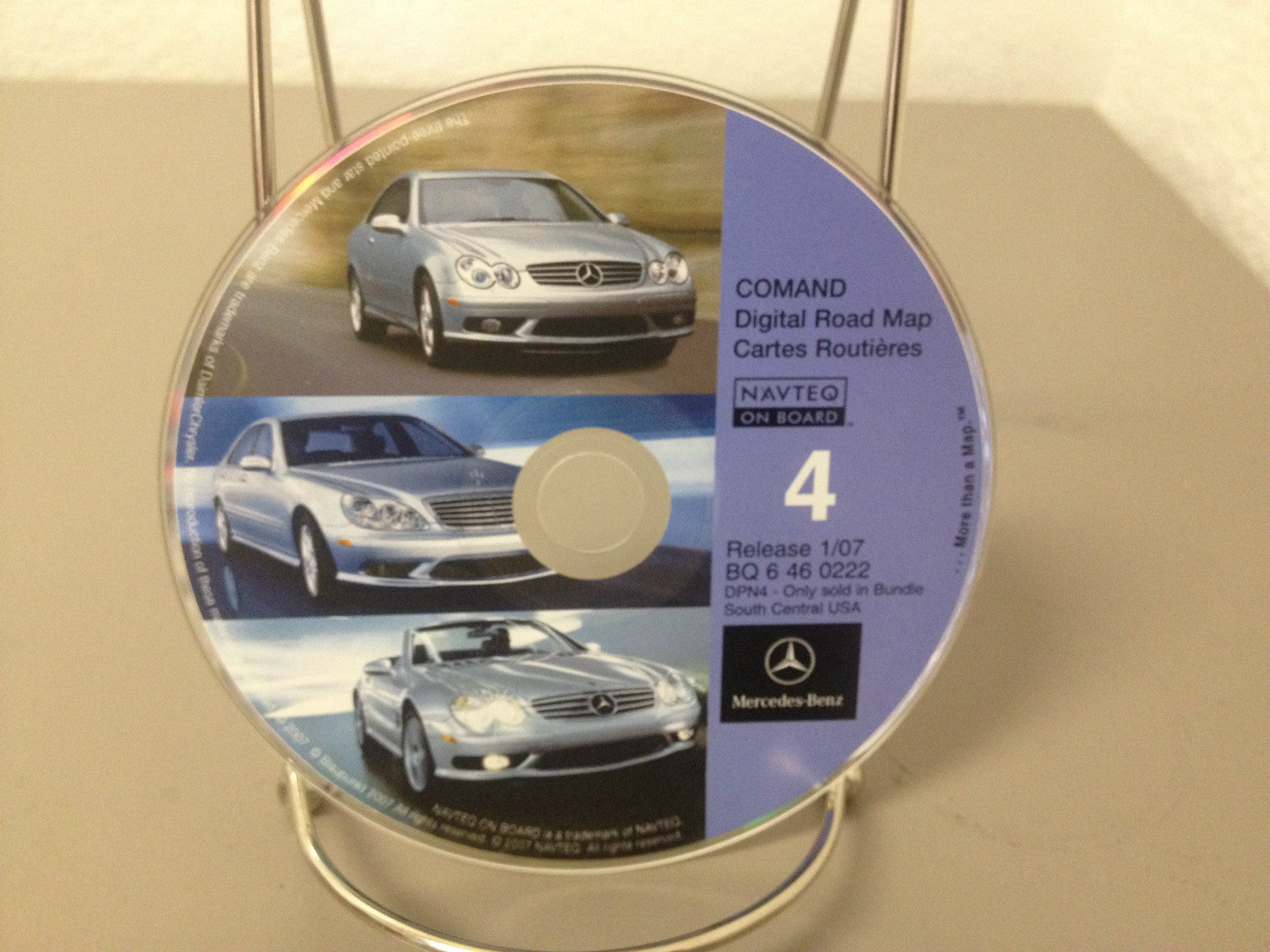 2007 Mercedes Benz Navigation Disc 4