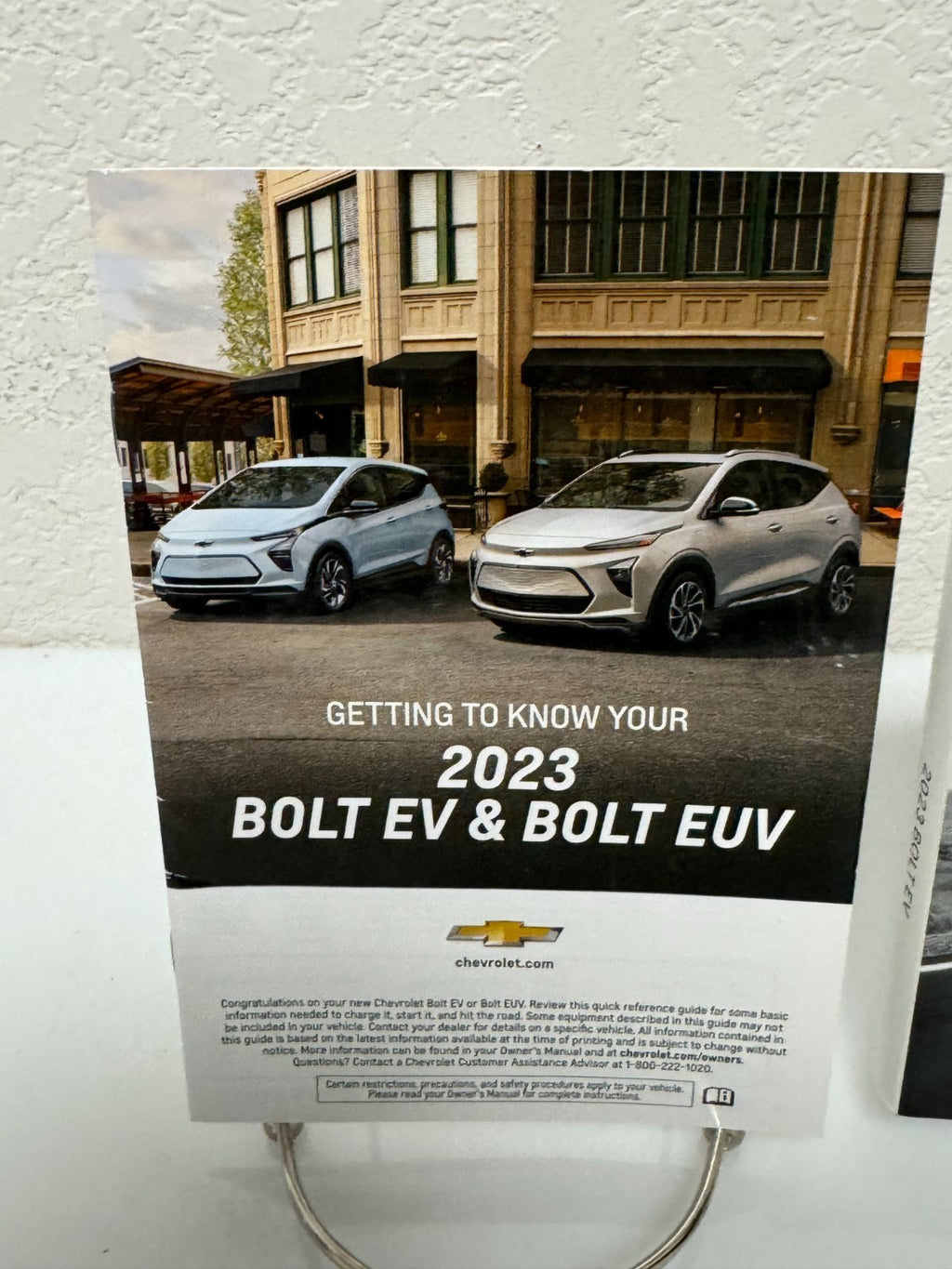 2023 Chevrolet Chevy Bolt EV Genuine OEM Owner's Manual