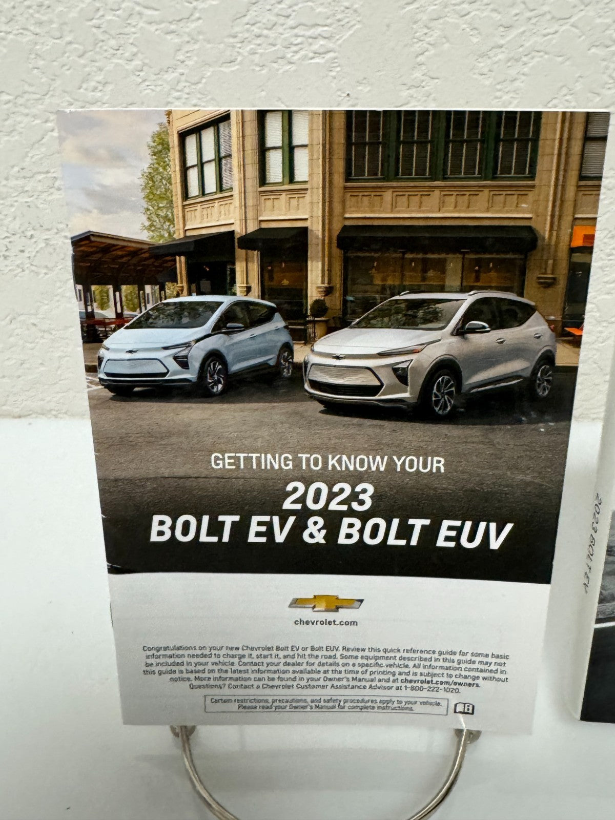 2023 Chevrolet Chevy Bolt EV Genuine OEM Owner's Manual