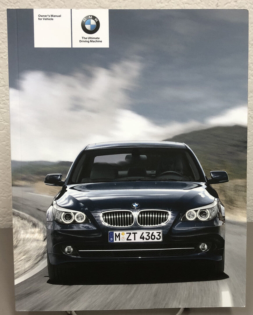 2010 BMW 528i 535i 550i 528i xDrive 535i xDrive OEM Owner's Manual w/BMW Case