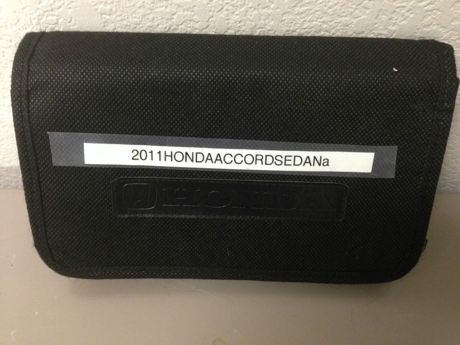 2011 Honda Accord Sedan Genuine OEM Owners Manual Set w/Case--Free Shipping!