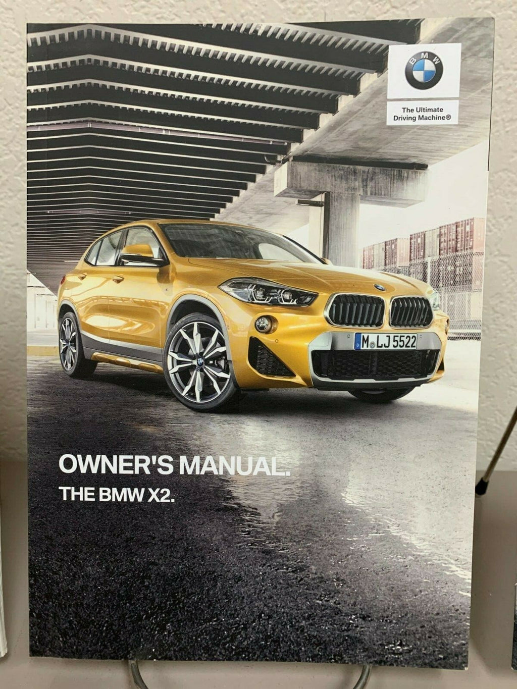 2018 BMW X2 xDrive28i sDrive28i Genuine OEM Owner's Manual Set w/BMW Case