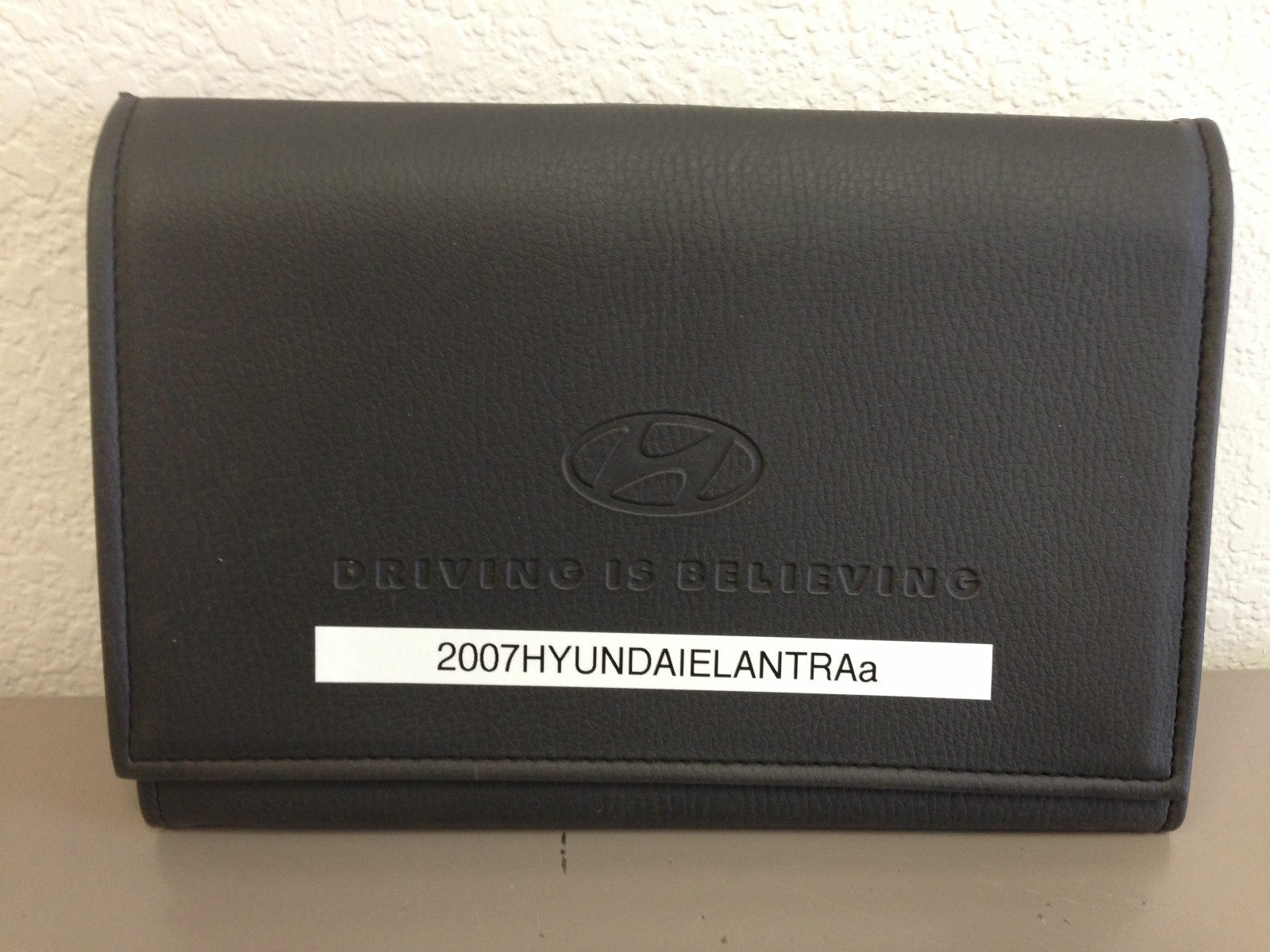 2007 Hyundai Elantra OEM Owner's Manual with Supplements and Case