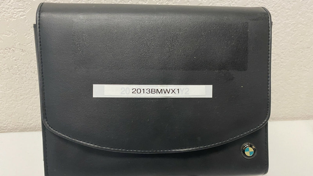 2013 BMW X1 sDrive28i xDrive28i xDrive35i OEM Owner's Manual w/ Free Shipping!