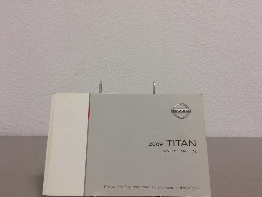 2009 Nissan Titan Genuine OEM Owner's Manual Set with Free Shipping!