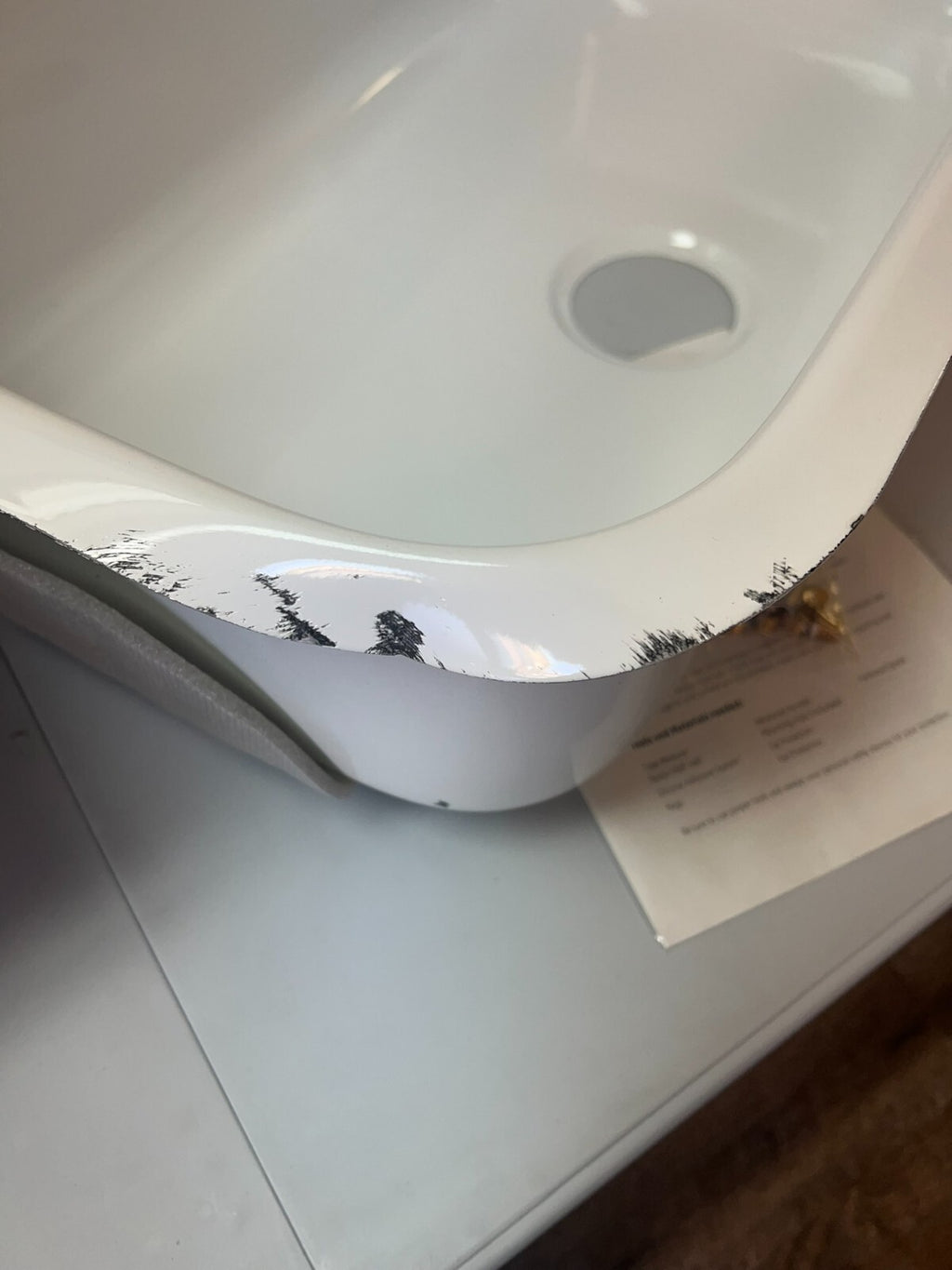 Houzer Porcela 30-9/10" Single Basin Undermount Porcelain Enameled Kitchen Sink