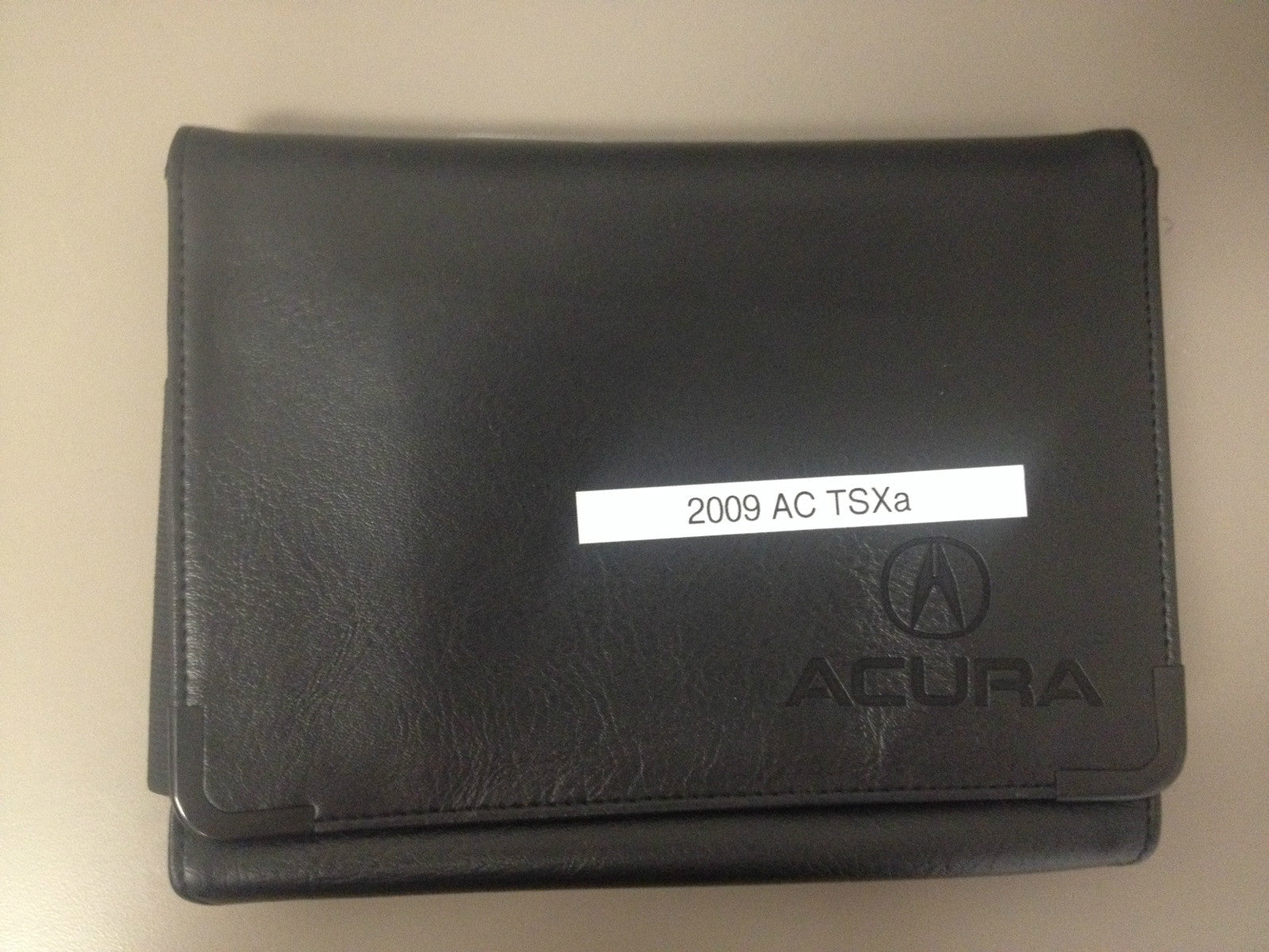 2009 Acura TSX Genuine OEM Owner's Manual Set with Case--Fast Free Shipping