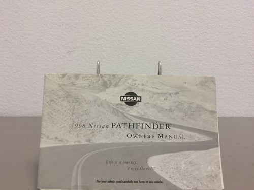 1998 Nissan Pathfinder Genuine OEM Owner's Manual Set w/Case and Free Shipping!