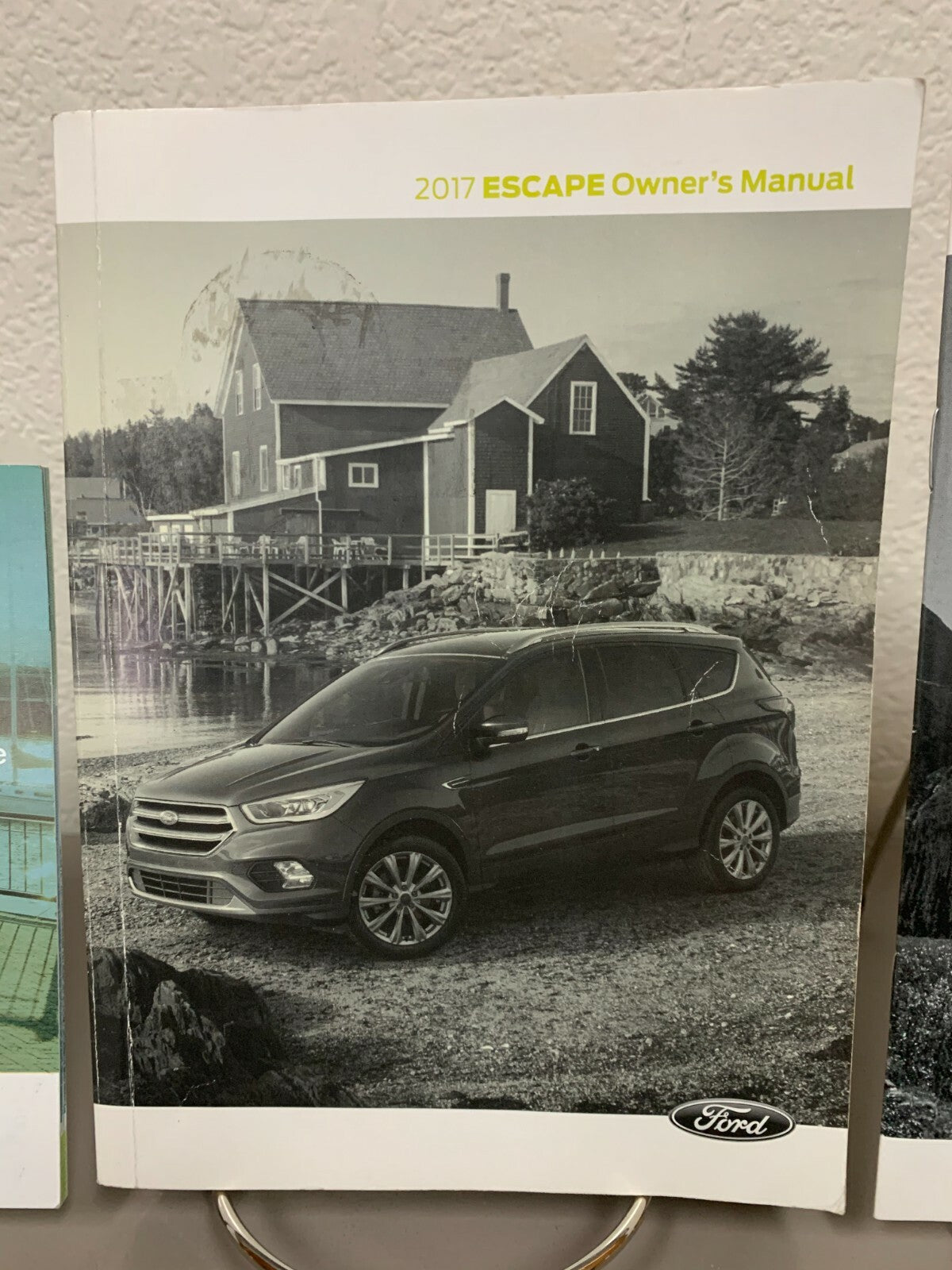 2017 Ford Escape Genuine OEM Owner's Manual w/Supplements & Case-Free Shipping!