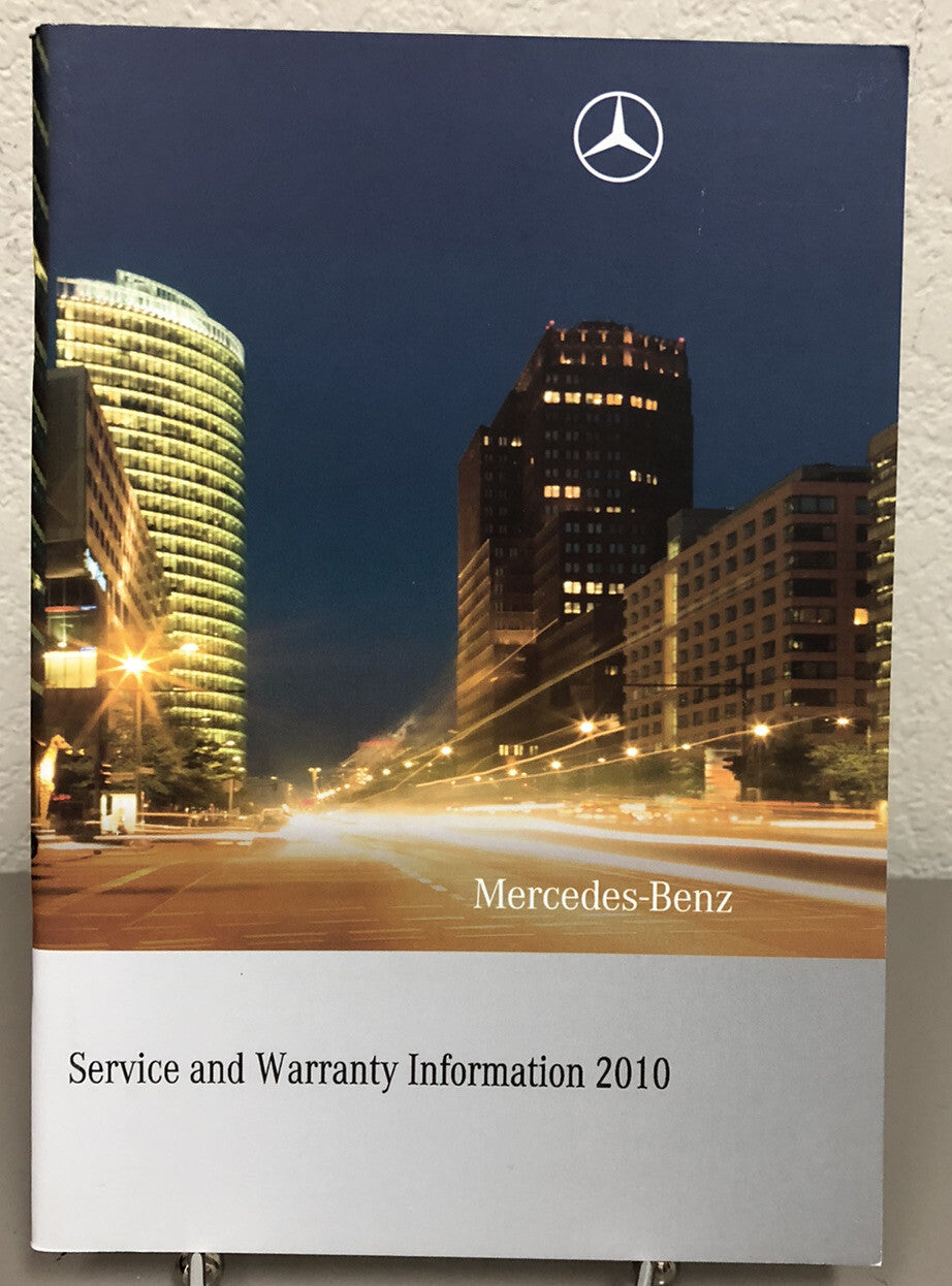 2010 Mercedes Benz C-Class C250 C300 C350 C63 AMG OEM Owner's Manual Set w/Case
