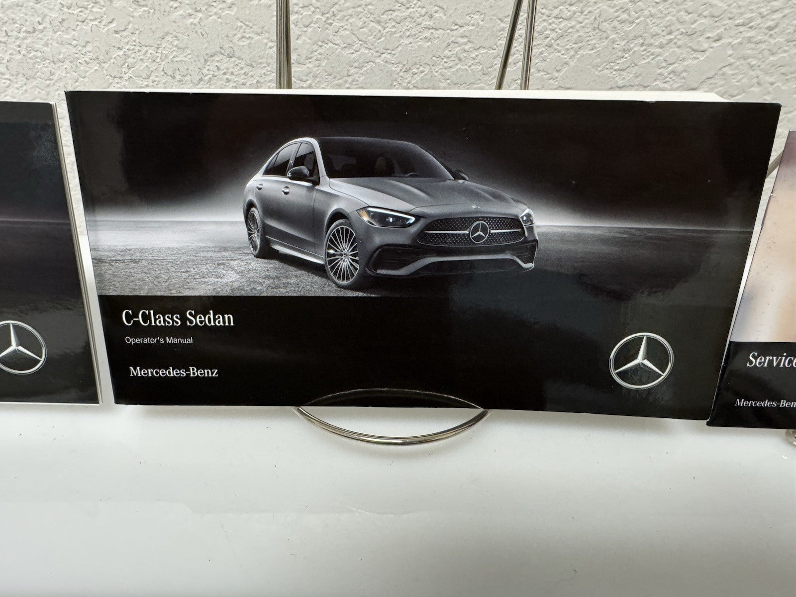 2025 Mercedes-Benz C-Class Sedan Genuine OEM Owner's Manual Set w/Mercedes Case
