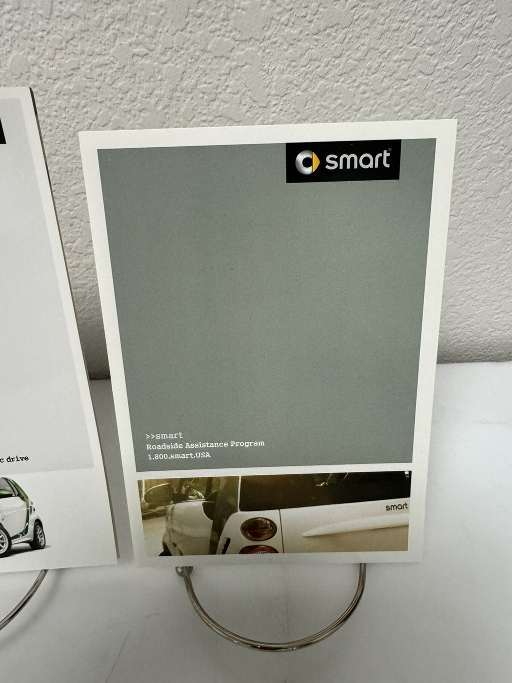 2013 Smart ForTwo Electric Car Owners Manual w/Bonus Key FOB-Genuine OEM