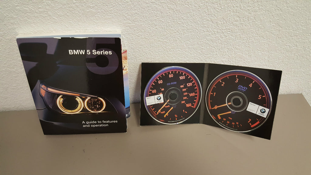 2004 BMW 5-Series Guide to Features & Operation CD/DVD