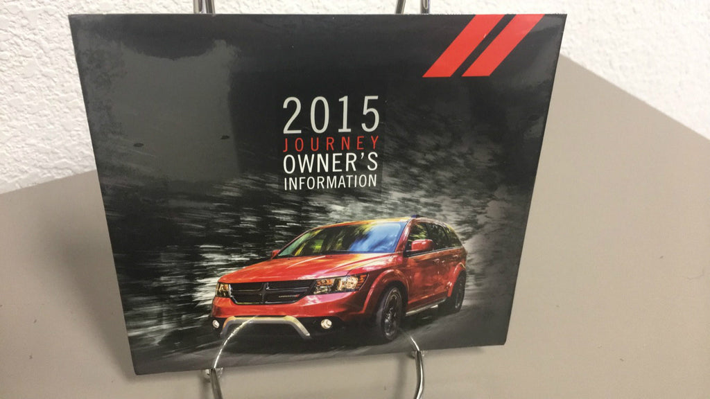 2015 Dodge Journey Genuine OEM Owner's Manual Set w/Case - Fast Free Shipping!!