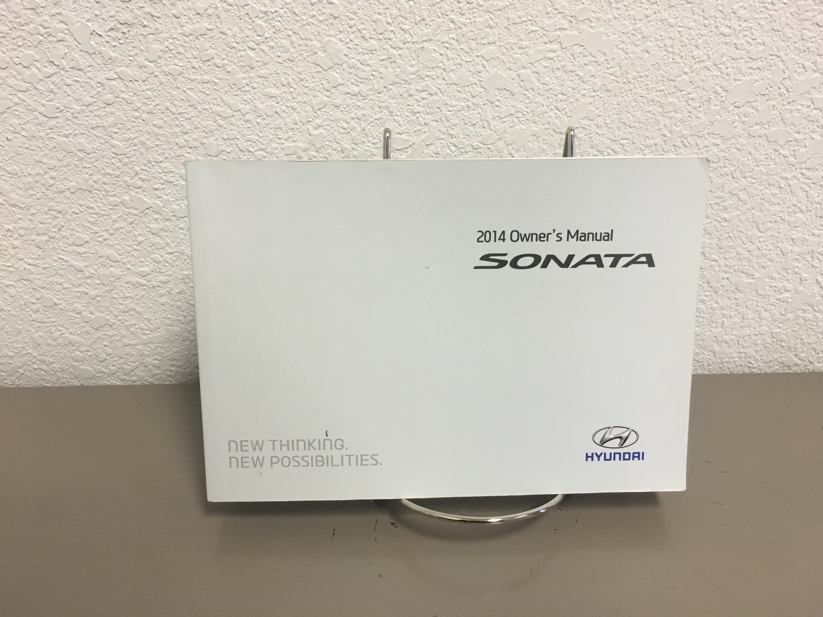 2014 Hyundai Sonata Genuine OEM Owner's Manual Set w/Case & Bonus Key FOB