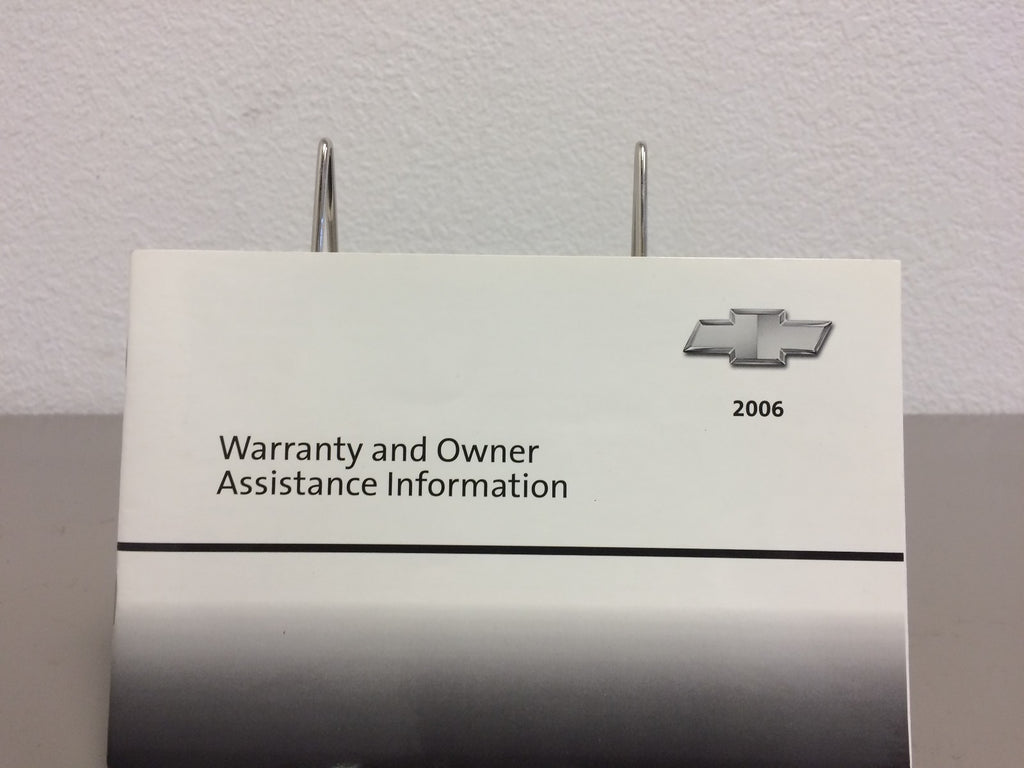 2006 Chevrolet Chevy Impala Genuine OEM Owner's Manual Set-Free Shipping.