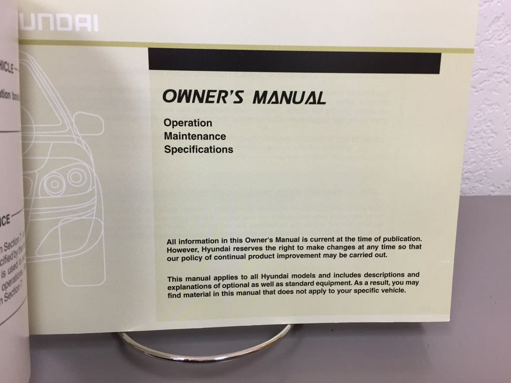 2013 Hyundai Sonata Genuine OEM Owner's Manual Set w/Case--Free Shipping