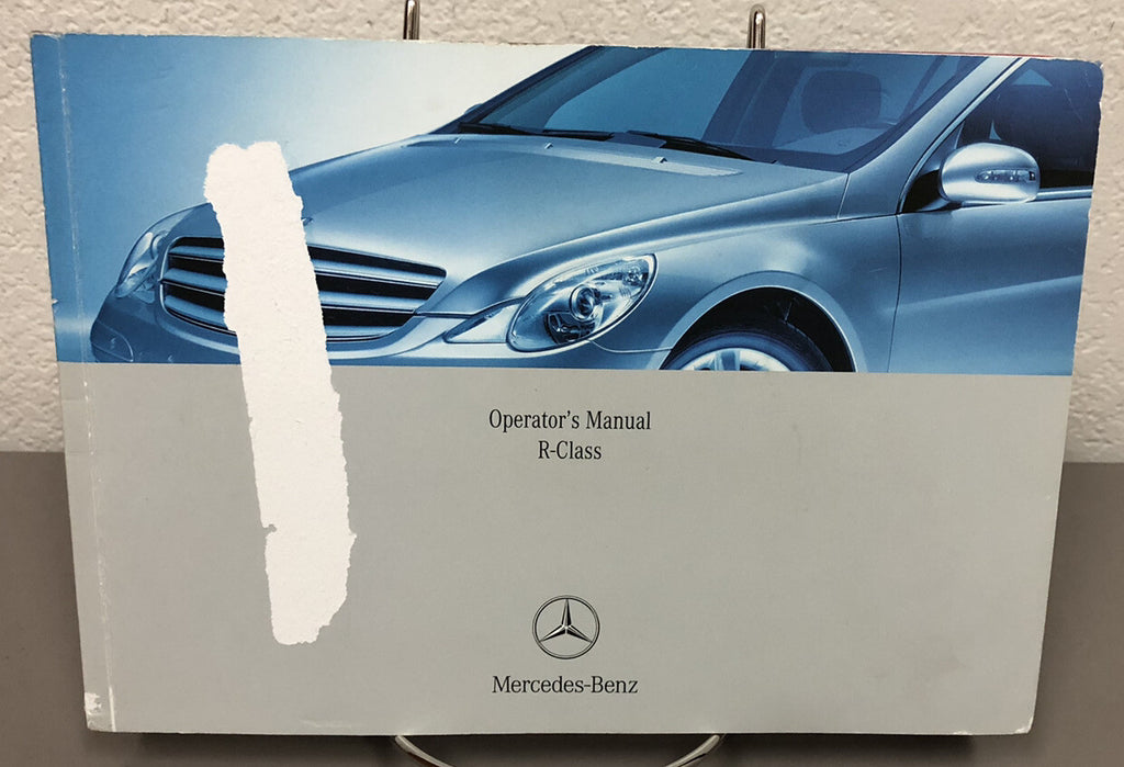 2006 Mercedes-Benz R-Class R350 R500 Owner's Manual Set w/COMAND Manual & Case!