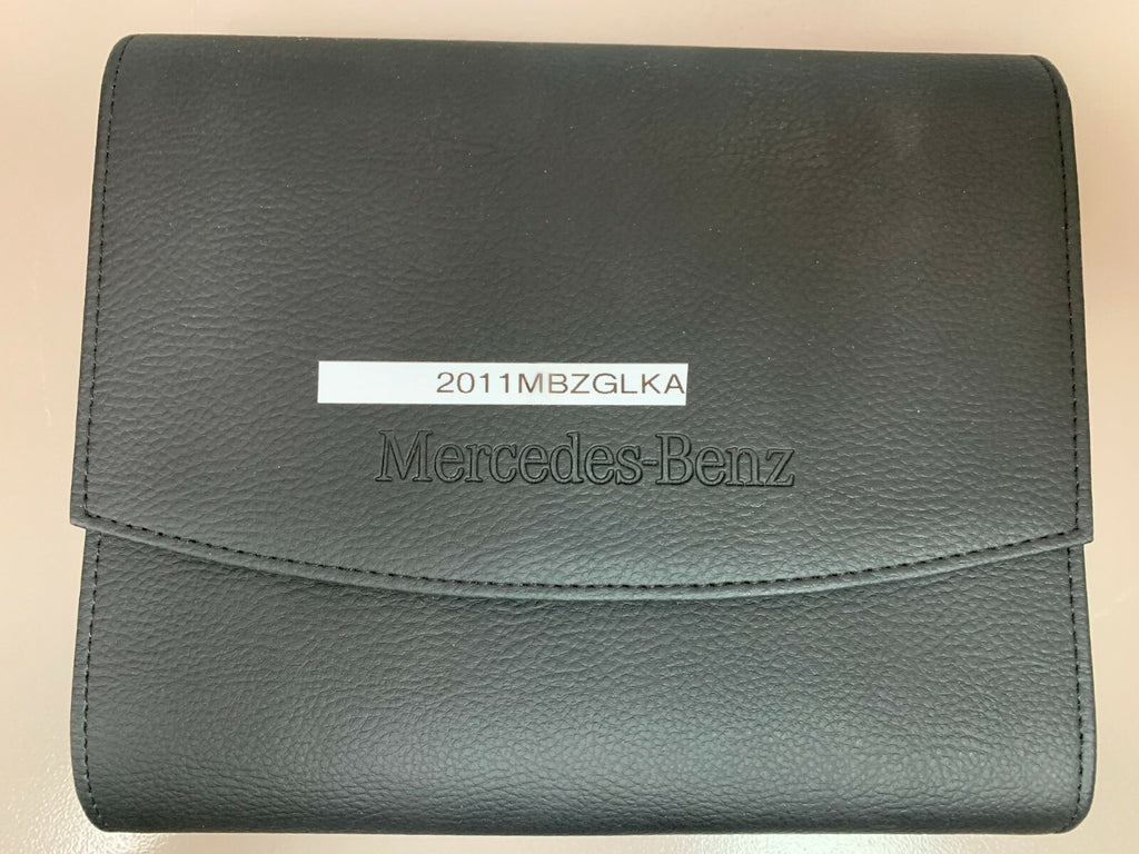 2011 Mercedes Benz GLK-Class GLK350 4MATIC Genuine OEM Owner's Manual Set w/Case