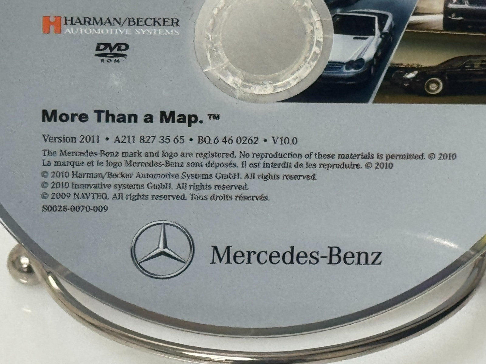 Mercedes Navigation Disc for CL CLS E S SL SLK BQ6460262 2011 Updated Version