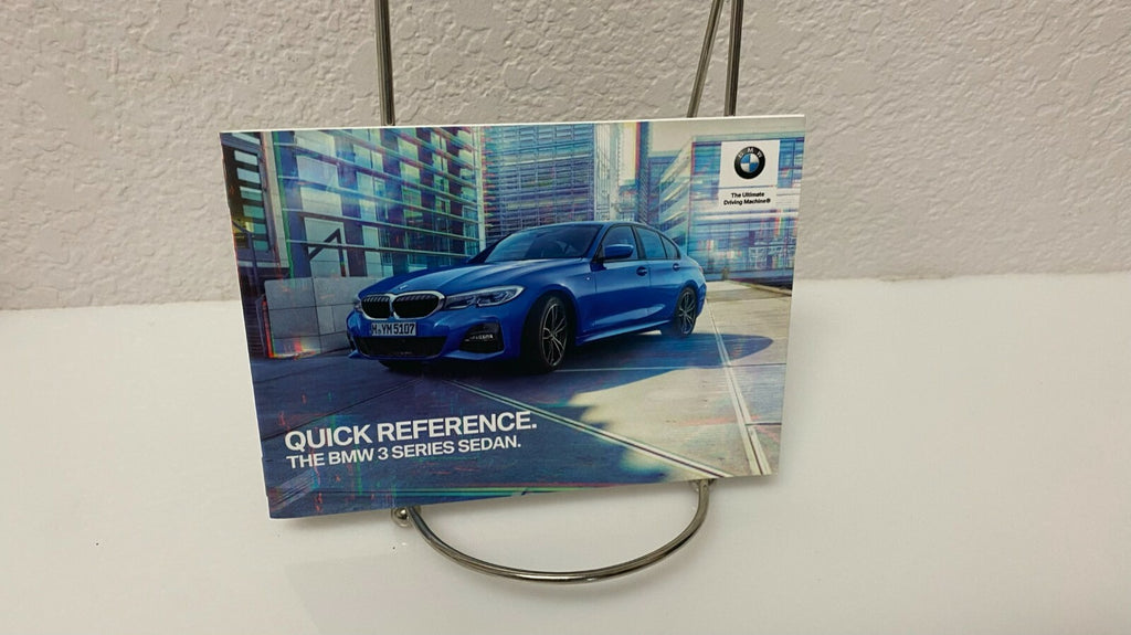 2019 BMW 3 Series Sedan OEM Owner's Manual Set for 330i xDrive