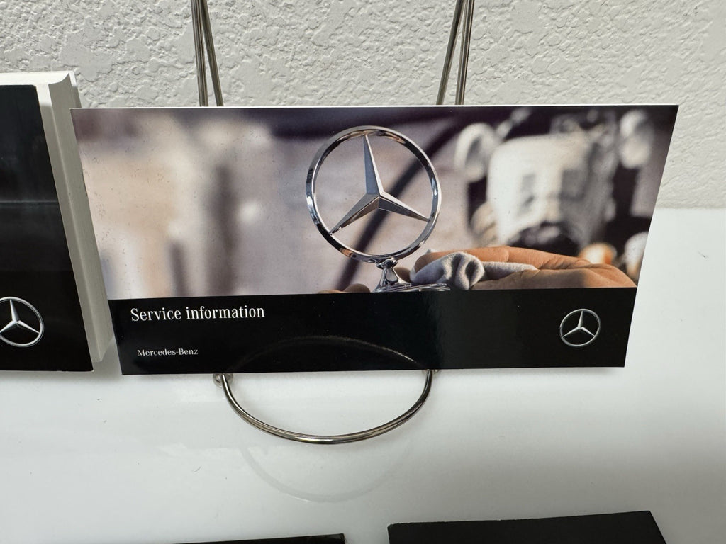 2025 Mercedes-Benz C-Class Sedan Genuine OEM Owner's Manual Set w/Mercedes Case