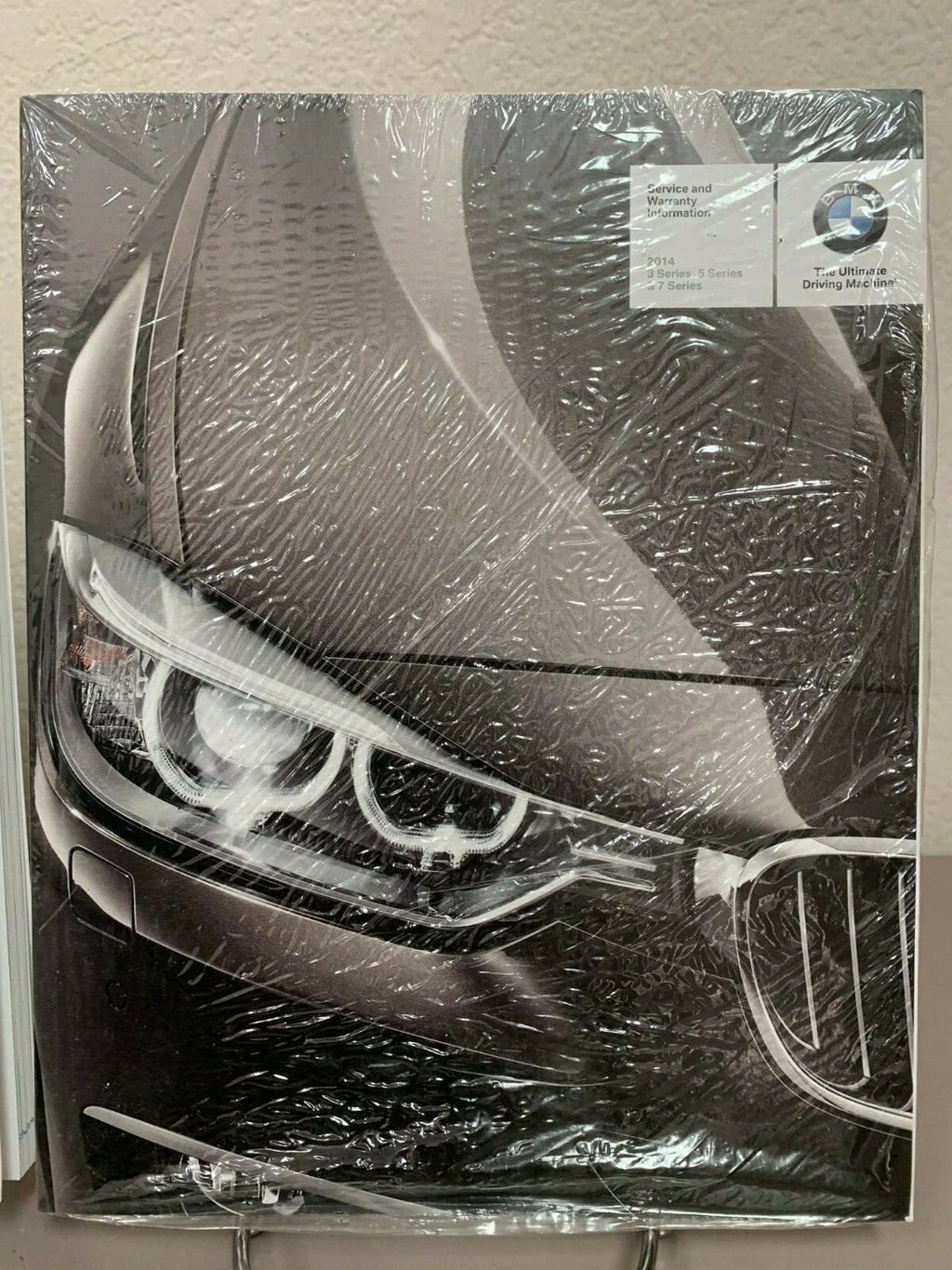 2014 BMW 3-Series Sedan Genuine OEM Owner's Manual Set w/Case and Bonus Key FOB
