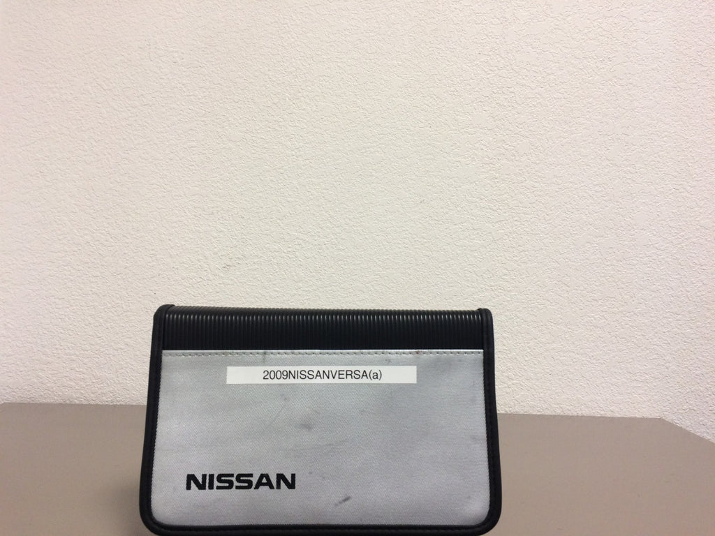 2009 Nissan Versa Genuine OEM Owner's Manual Set with Case--Fast Free Shipping