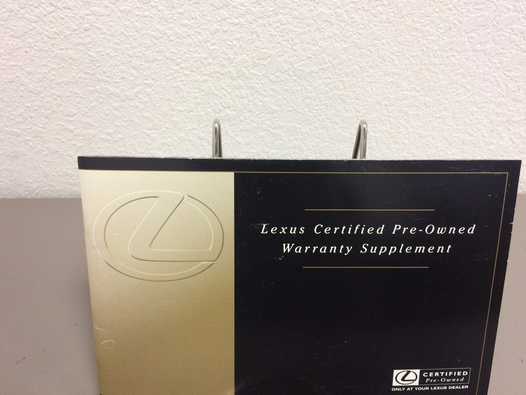 2002 Lexus ES 300 Genuine OEM Owner's Manual Set with Case -- Free Shipping!