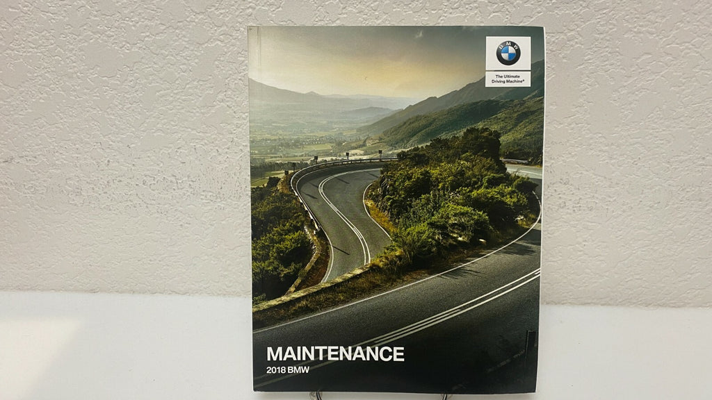 2018 BMW X2 xDrive28i sDrive28i Genuine OEM Owner's Manual Set w/BMW Case