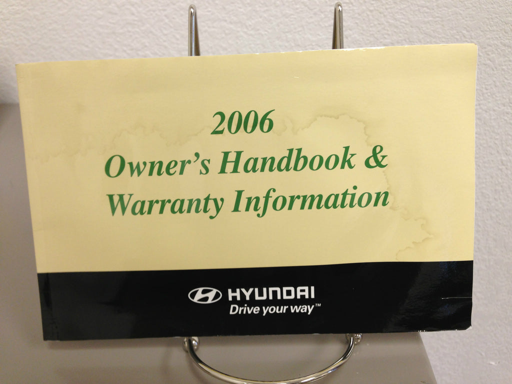 2006 Hyundai Azera Genuine OEM Owner's Manual Set with Case - Free Shipping