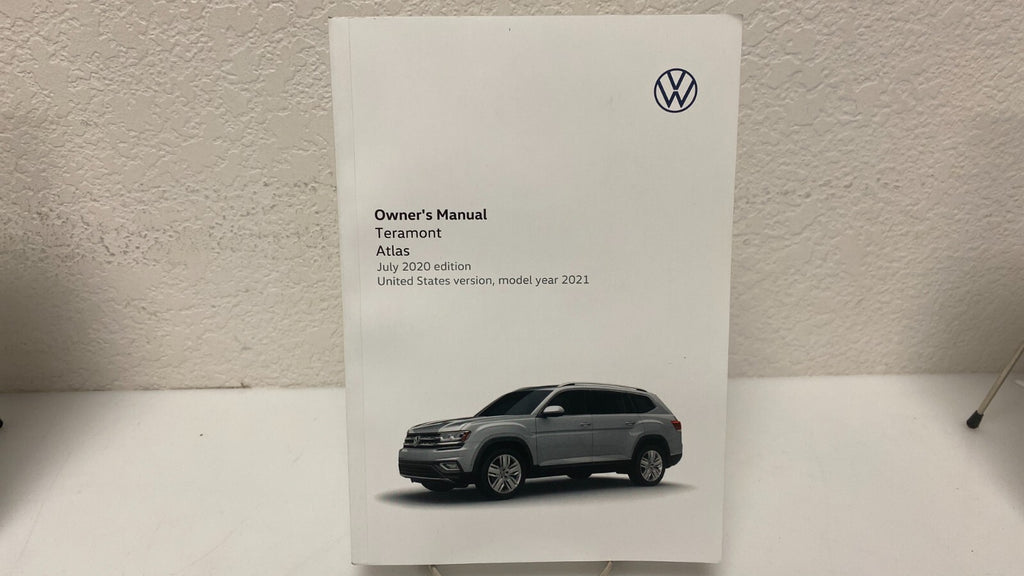 2021 Volkswagen VW Teramont Atlas Genuine OEM Owner's Manual w/Free Shipping