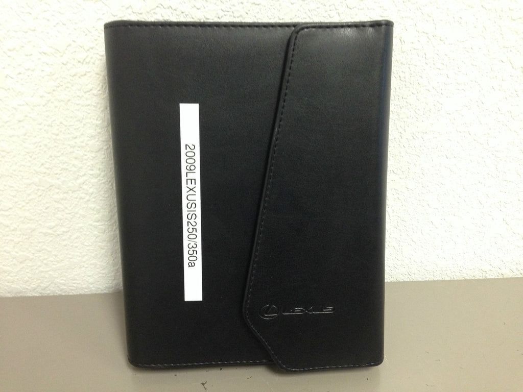 2009 Lexus IS 350 & IS 250 Genuine OEM Owner's Manual Set w/Case--Free Shipping!