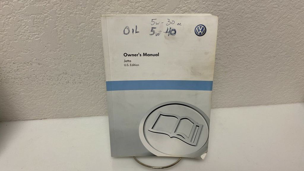 2011 Volkswagen VW Jetta Genuine OEM Owner's Manual Set w/Case -Free Shipping!!!
