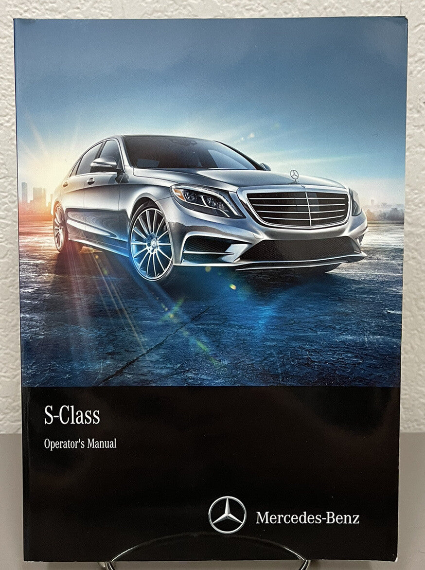 2016 Mercedes Benz S-Class Sedan & Wagon Genuine OEM Owner's Manual Set w/Case