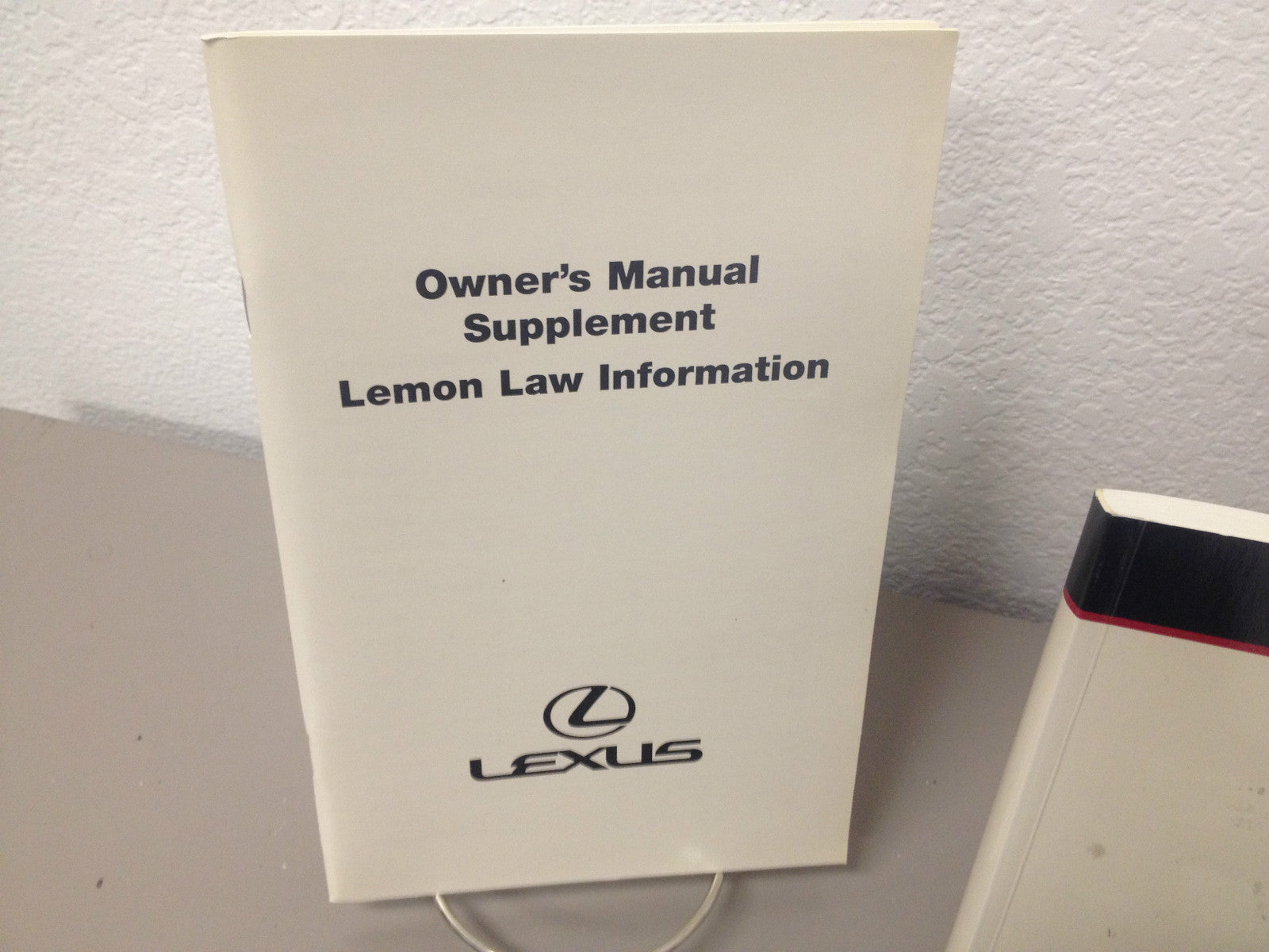 2000 Lexus RX 300 Genuine OEM Owner's Manual Set w/Lexus Case-- Free Shipping!