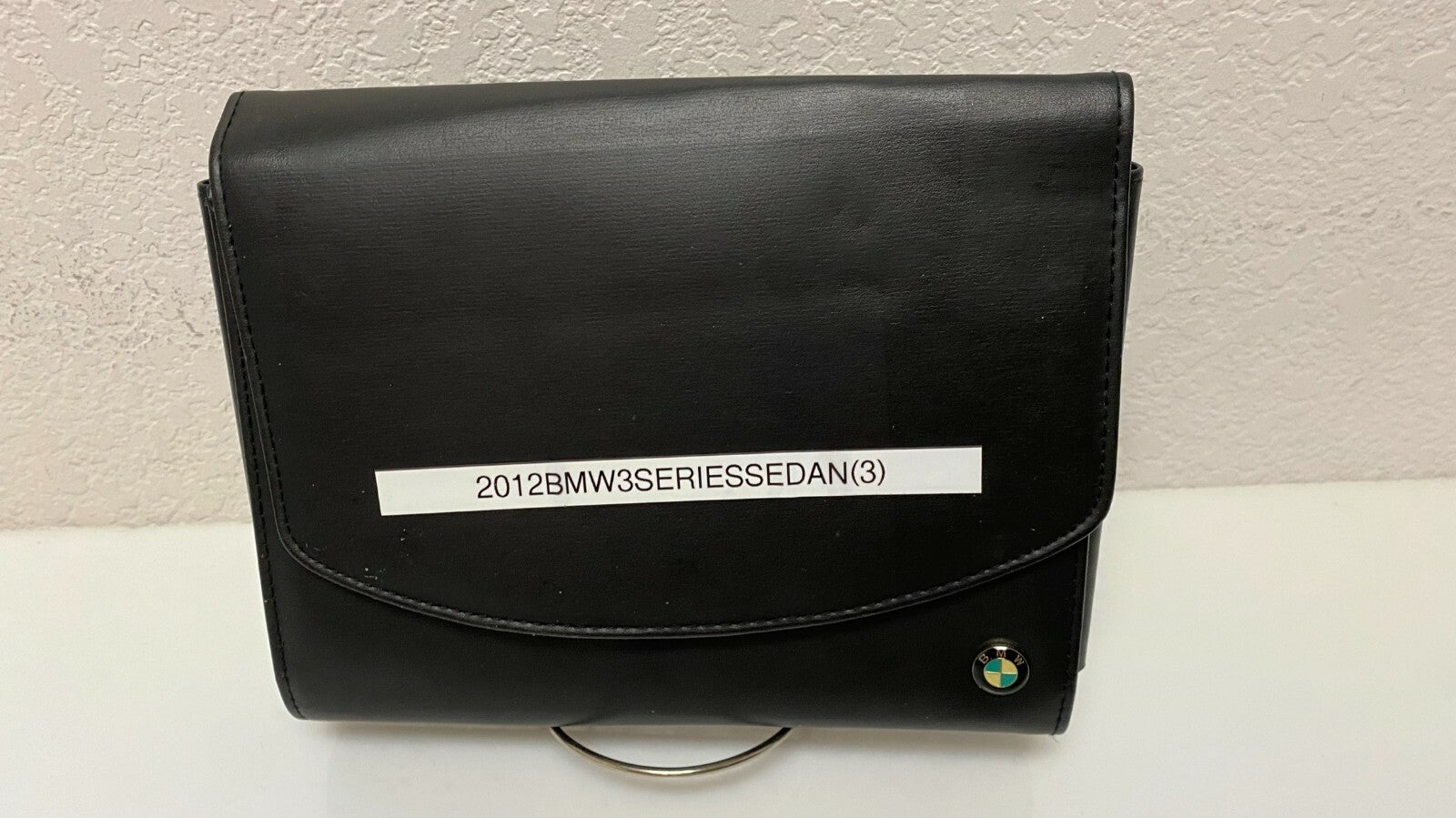 2012 BMW 3 Series Sedan 320i 328i 335i OEM Owner's Manual w/BMW Case & iDrive