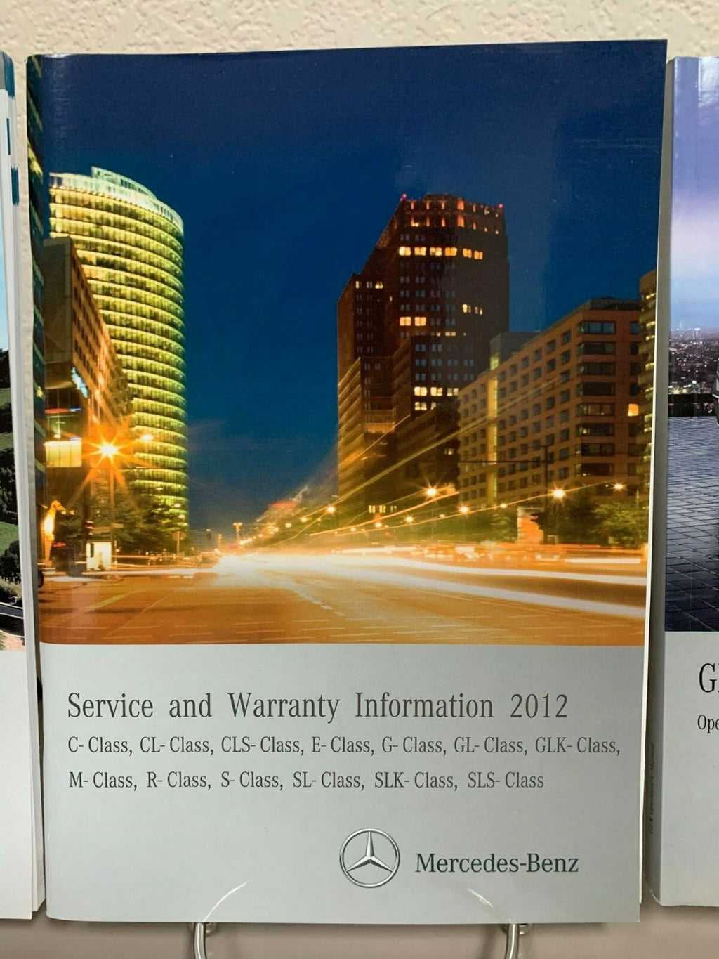 2012 Mercedes-Benz GLK Class GLK350 GLK350 4MATIC OEM Owner's Manual w/MBZ Case
