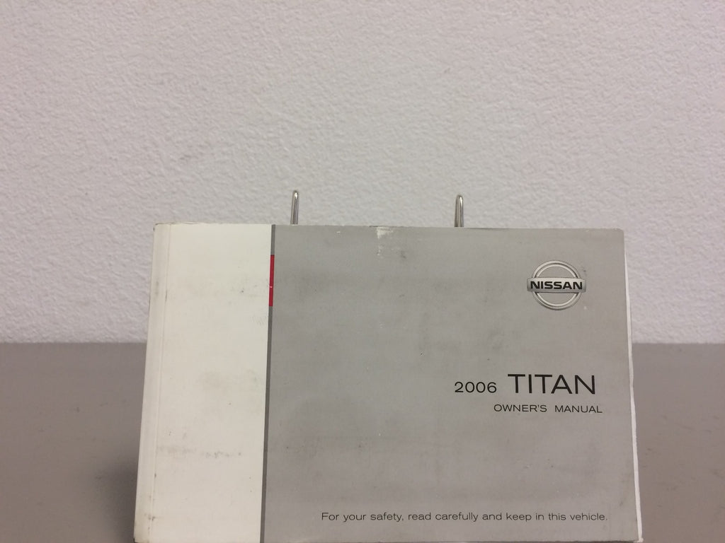 2006 Nissan Titan Genuine OEM Owner's Manual Set with Case and Free Shipping!