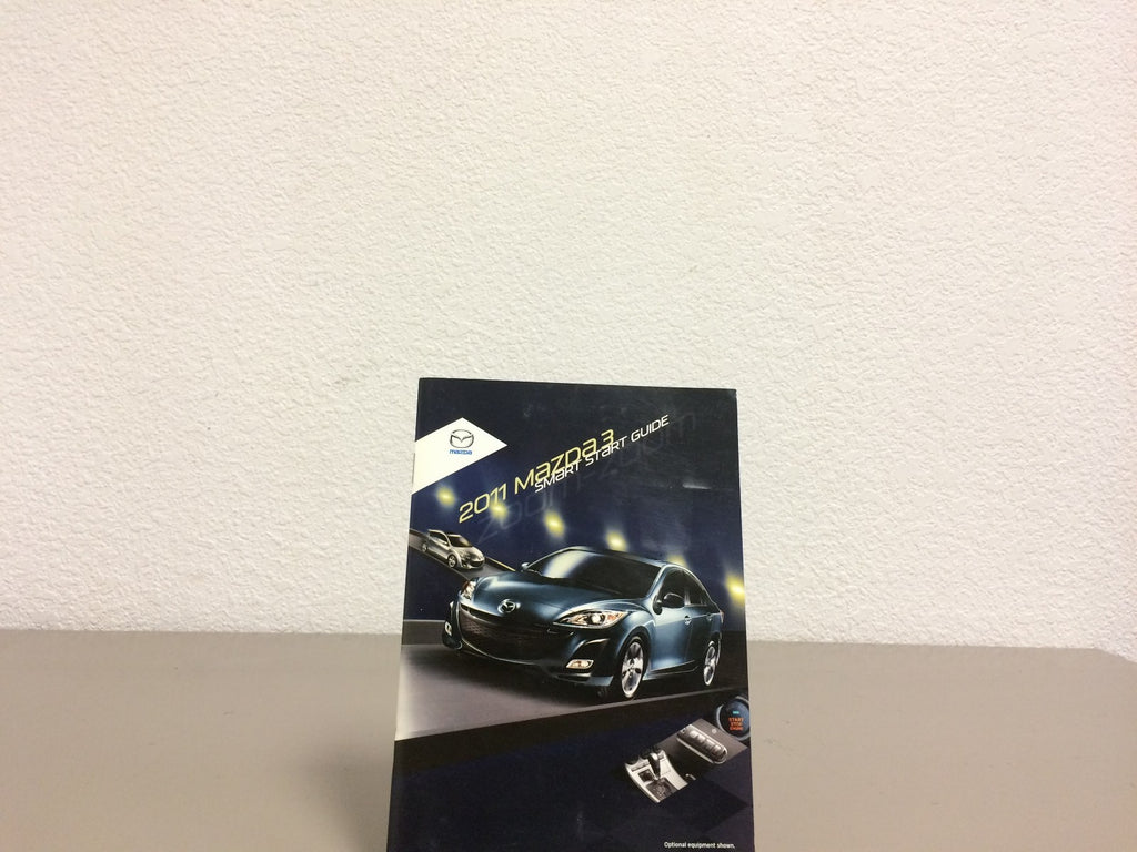 2011 Mazda 3 Genuine OEM Owner's Manual Set w/ Mazda Case-Free Shipping!!!!!!!!!