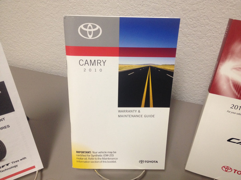 2010 Toyota Camry Genuine OEM Owner's Manual Set with Case--Free Shipping!