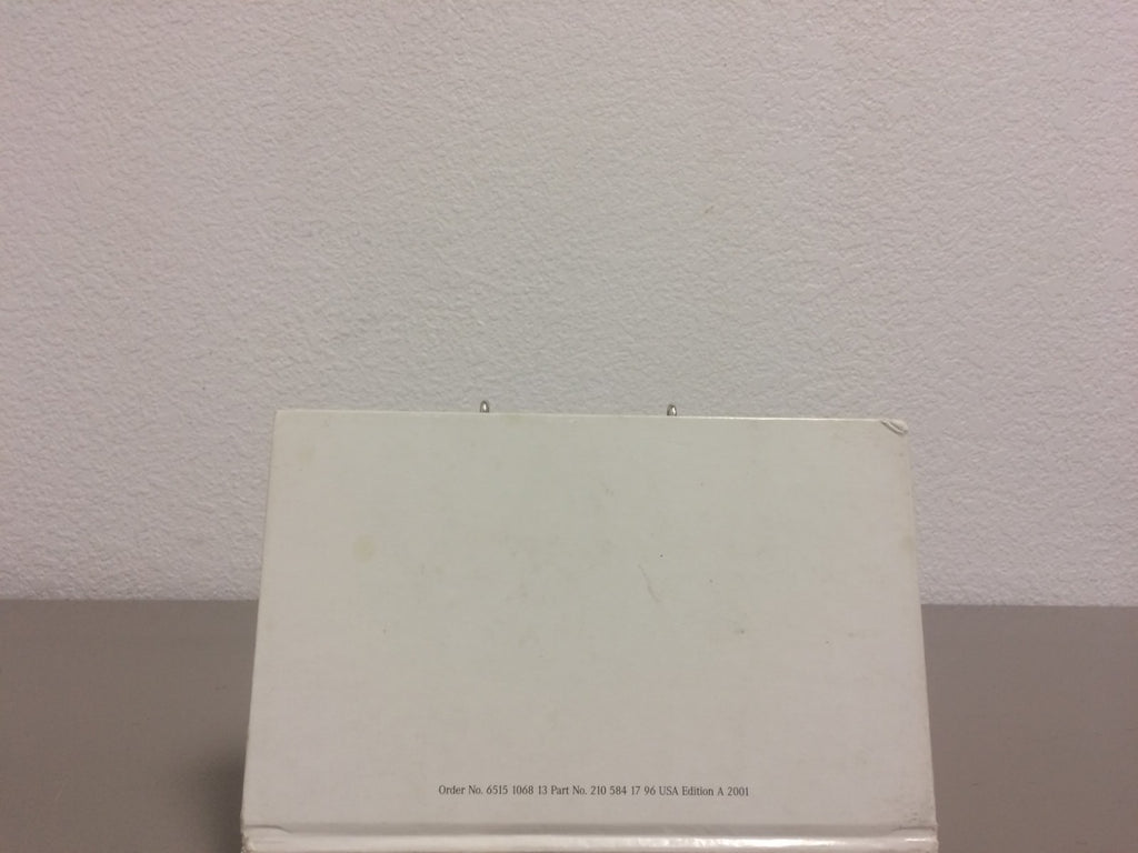 2001 Mercedes-Benz E-Class E320 E430 E55 AMG Genuine OEM Owner's Manual Set