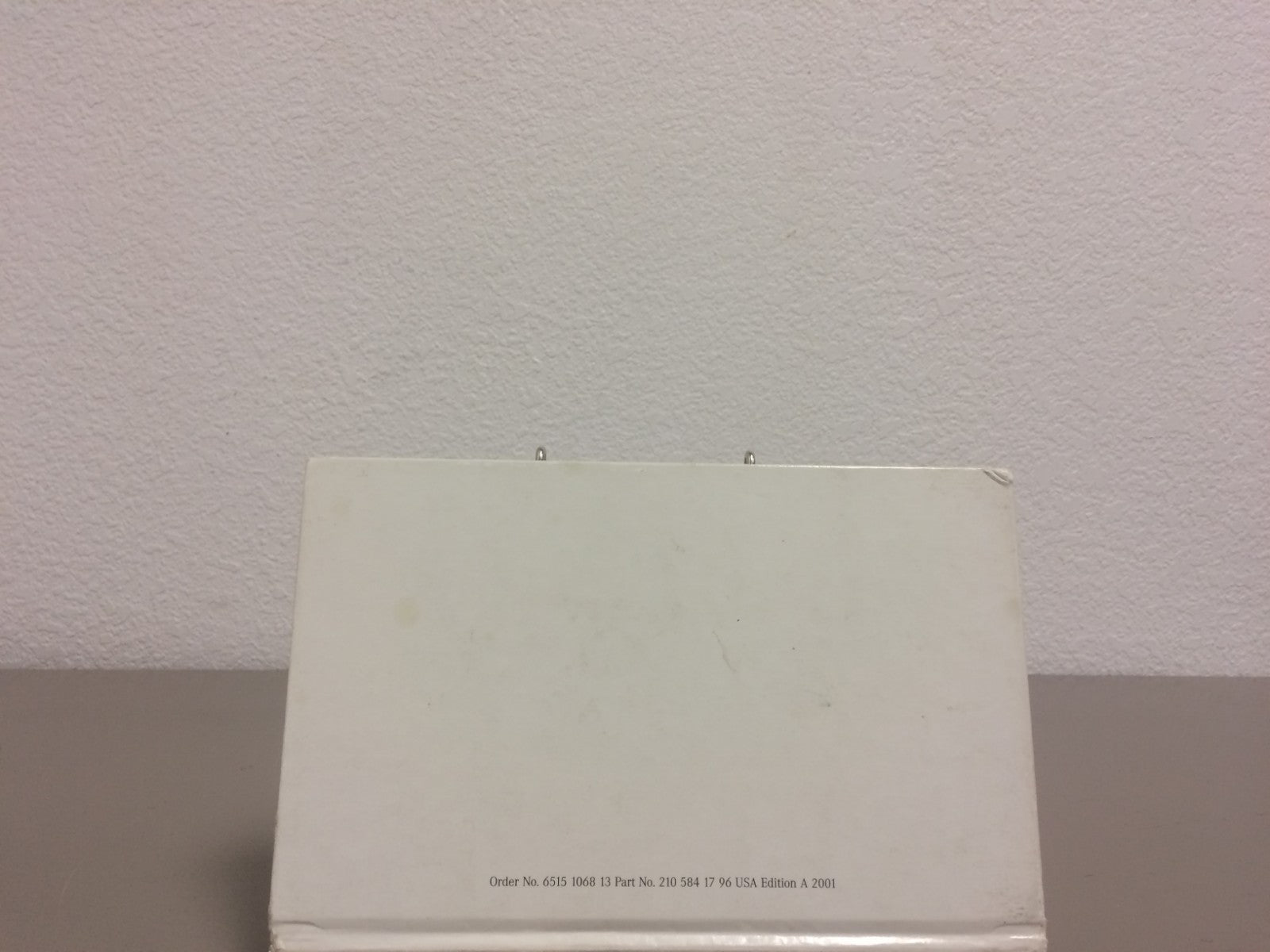 2001 Mercedes-Benz E-Class E320 E430 E55 AMG Genuine OEM Owner's Manual Set