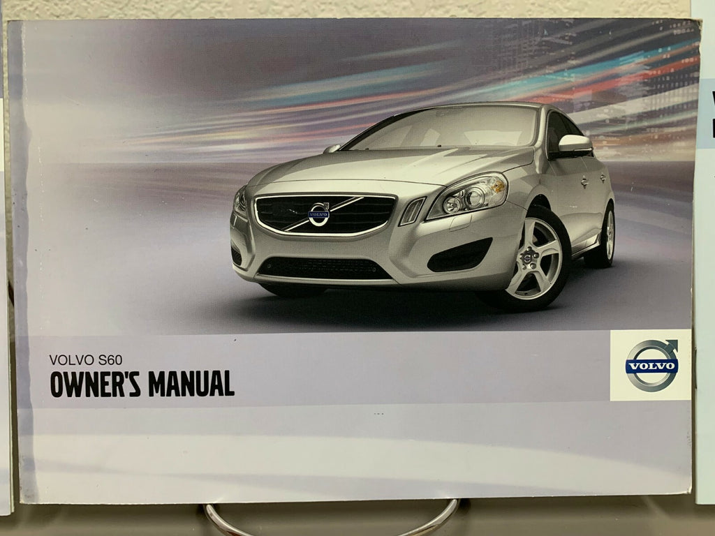 2012 Volvo S60 Genuine OEM Owner's Manual Set with Case--Free Shipping!