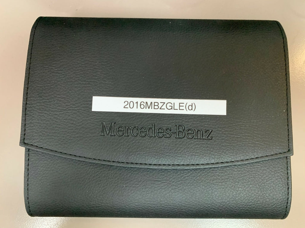 2016 Mercedes-Benz GLE-Class Genuine OEM Owner's Manual w/Case & CD Version