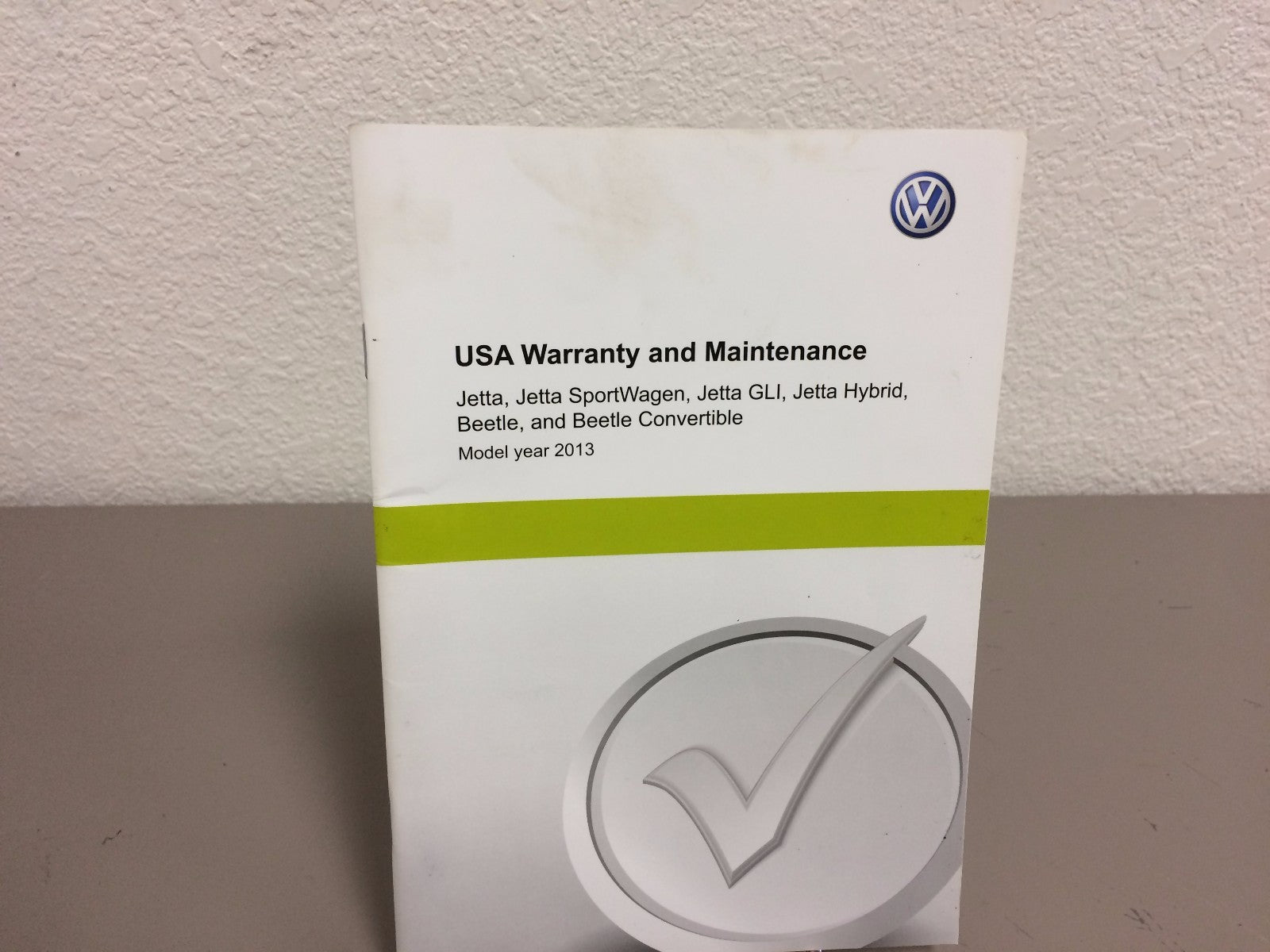 2013 VW Jetta Genuine OEM Owner's Manual Set w/Case--Free Shipping!