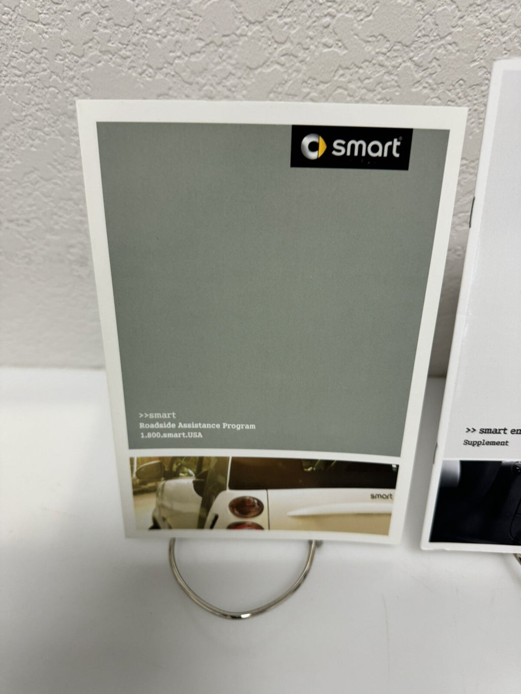 2014 Smart ForTwo Electric Car Owners Manual w/Bonus Key FOB-Genuine OEM