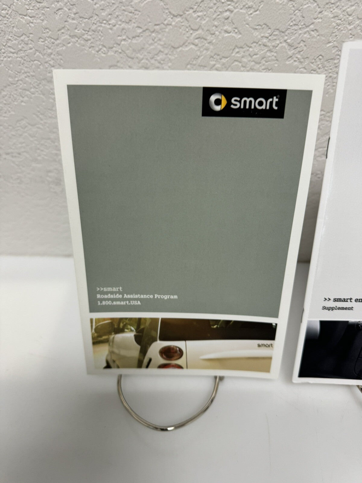 2014 Smart ForTwo Electric Car Owners Manual w/Bonus Key FOB-Genuine OEM